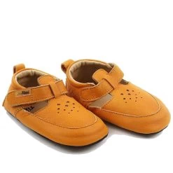 Tikki Kids Pouf Shoes Mango Leather