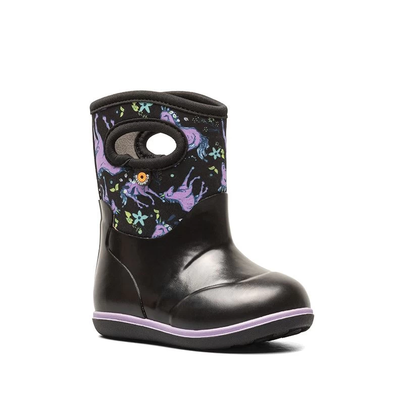 Baby Bogs Classic Wellingtons Unicorn Black 2 Baby Bogs Classic Wellingtons Unicorn Black - Image 2