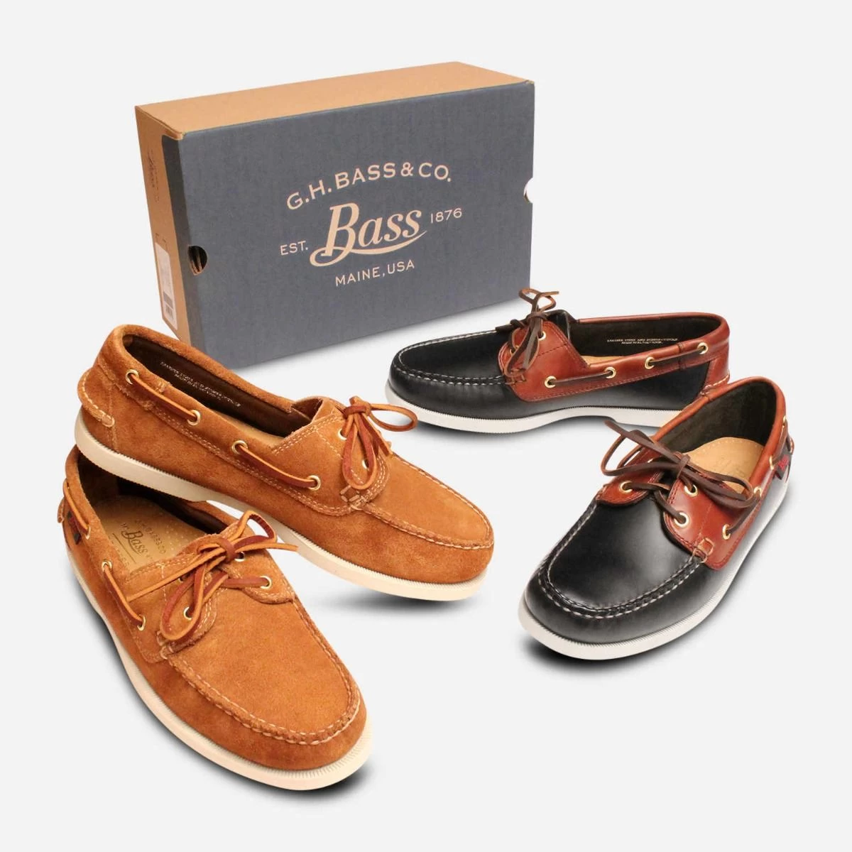 Luxury Light Brown Suede Bass Boat Shoes For Men 3 Luxury Light Brown Suede Bass Boat Shoes For Men - Image 3