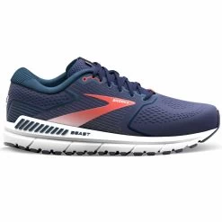 BROOKS Beast 20 Extra Wide 4E Mens Running Shoes Peacoat/Midnight/Red