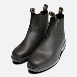 Square Toe Black Mens Blundstone Chelsea Boots