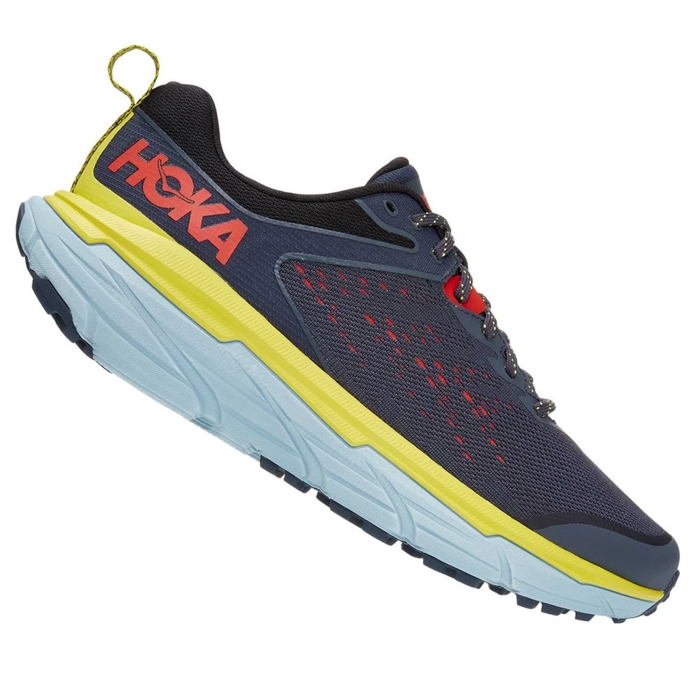 Hoka Challenger ATR 6 Wide 2E Mens Trail Running Shoes Ombre Blue/Green Sheen 1 Hoka Challenger ATR 6 Wide 2E Mens Trail Running Shoes Ombre Blue/Green Sheen