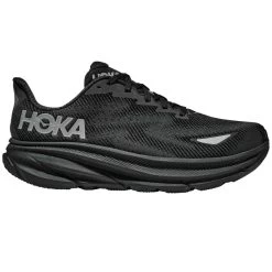 Hoka Clifton 9 GTX Womens Waterproof Running Shoes Black/Black