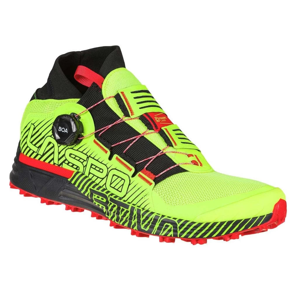 La Sportiva Cyklon Mens Trail Running Shoes Neon/Goji 1 La Sportiva Cyklon Mens Trail Running Shoes Neon/Goji