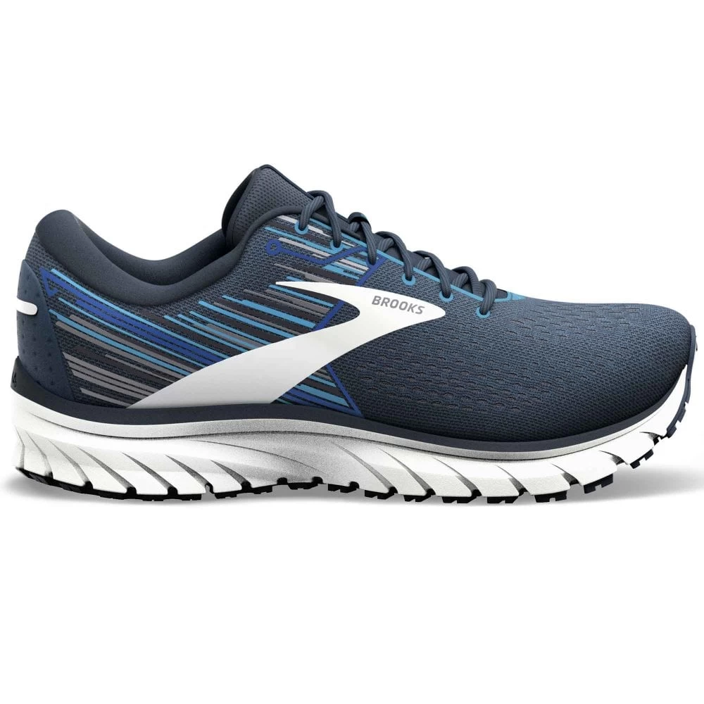 BROOKS Defyance 12 Mens Running Shoes Midnight Blue/Azure Blue/White 1 BROOKS Defyance 12 Mens Running Shoes Midnight Blue/Azure Blue/White