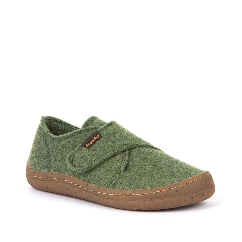 Froddo Barefoot Wool Slippers Green 1 Froddo Barefoot Wool Slippers Green