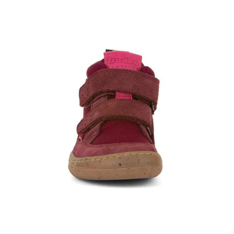 Froddo Barefoot Autumn Boots Bordeaux 4 Froddo Barefoot Autumn Boots Bordeaux - Image 4
