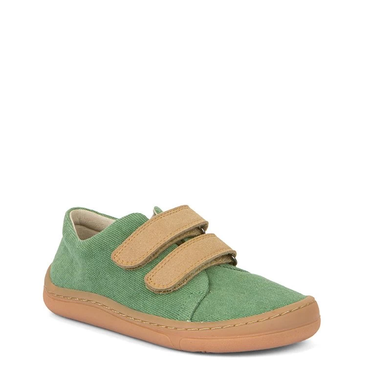 Froddo Organic Cotton Vegan Velcro Sneakers Green 1 Froddo Organic Cotton Vegan Velcro Sneakers Green
