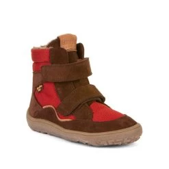 Froddo Barefoot Waterproof Winter Boots Dark Brown