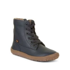 Froddo Barefoot Waterproof Lace Up Boots Dark Blue