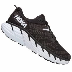 Hoka Gaviota 4 Womens Running Shoes Black/White