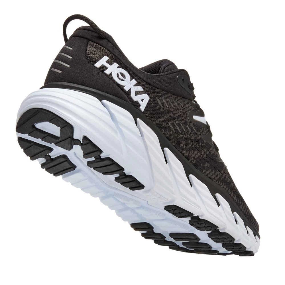 Hoka Gaviota 4 Womens Running Shoes Black/White 2 Hoka Gaviota 4 Womens Running Shoes Black/White - Image 2