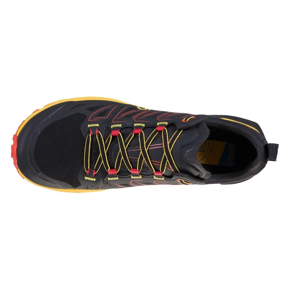 La Sportiva Jackal Mens Trail Running Shoes Black/Yellow 2 La Sportiva Jackal Mens Trail Running Shoes Black/Yellow - Image 2