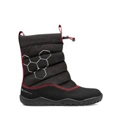 Vivobarefoot Juniors Lumi Boots Obsidian (Black Sole)