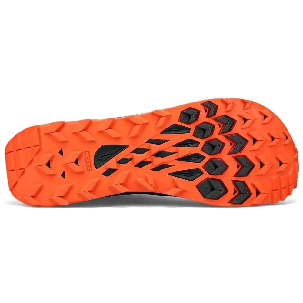 Altra Lone Peak ALL-WTHR Low 2 Mens Trail Running Shoes Grey/Orange 2 Altra Lone Peak ALL-WTHR Low 2 Mens Trail Running Shoes Grey/Orange - Image 2