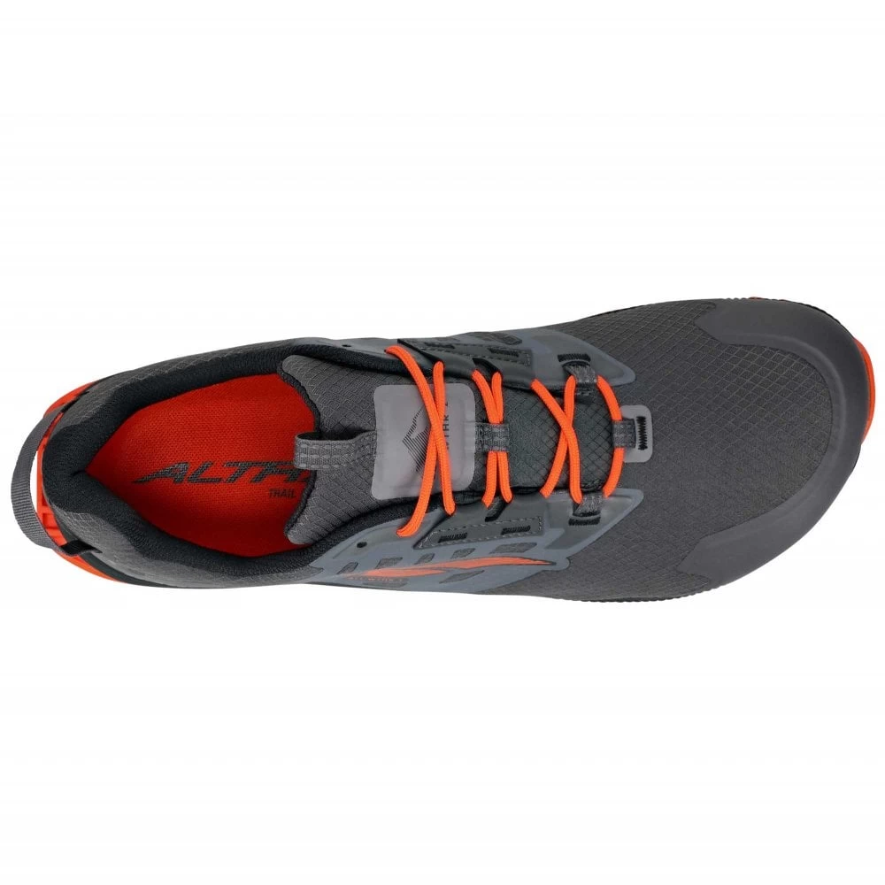 Altra Lone Peak ALL-WTHR Low 2 Mens Trail Running Shoes Grey/Orange 3 Altra Lone Peak ALL-WTHR Low 2 Mens Trail Running Shoes Grey/Orange - Image 3