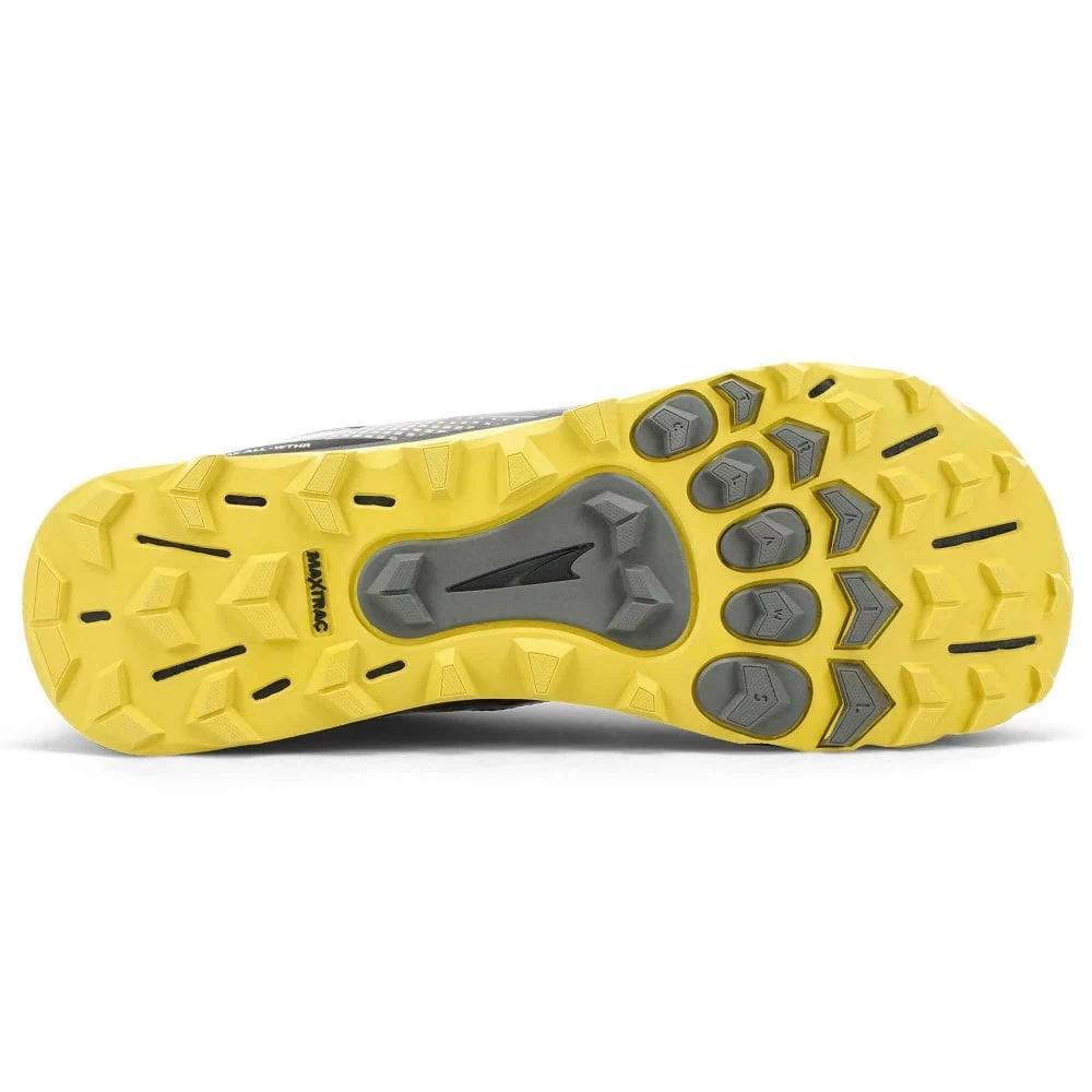 Altra Lone Peak ALL-WTHR Low Mens Trail Running Shoes Black/Yellow 2 Altra Lone Peak ALL-WTHR Low Mens Trail Running Shoes Black/Yellow - Image 2