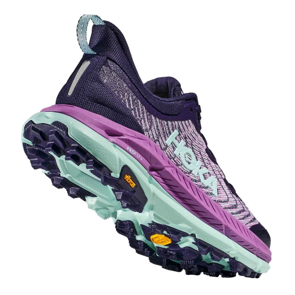 Hoka Mafate Speed 4 Womens Trail Running Shoes Night Sky/Orchid Flower 2 Hoka Mafate Speed 4 Womens Trail Running Shoes Night Sky/Orchid Flower - Image 2