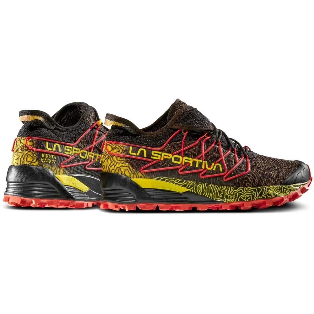 La Sportiva Mutant Mens Trail Running Shoes Black/Yellow (New For 2023) 4 La Sportiva Mutant Mens Trail Running Shoes Black/Yellow (New For 2023) - Image 4