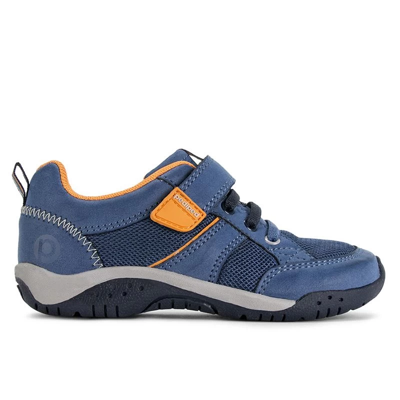 Pediped Justice Navy Orange 2 Pediped Justice Navy Orange - Image 2