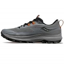Saucony Peregrine 13 GTX Mens Waterproof Trail Running Shoes Gravel/Black 7 Saucony Peregrine 13 GTX Mens Waterproof Trail Running Shoes Gravel/Black -Shoes Sale Shop peregrine 13 gtx mens waterproof trail running shoes gravel black p8015 31720 image