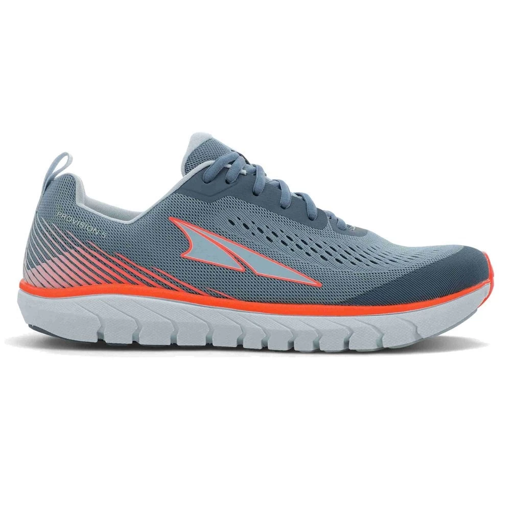 Altra Provision 5 Womens Support Road Running Shoes Gray/Coral 1 Altra Provision 5 Womens Support Road Running Shoes Gray/Coral