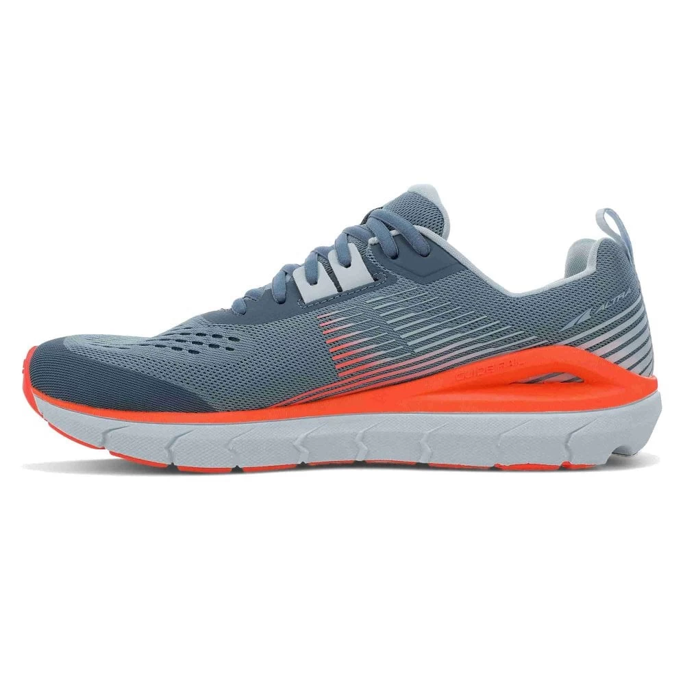 Altra Provision 5 Womens Support Road Running Shoes Gray/Coral 4 Altra Provision 5 Womens Support Road Running Shoes Gray/Coral - Image 4