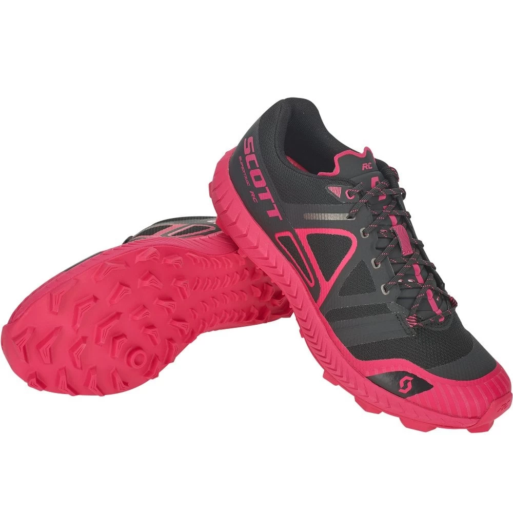 Scott Supertrac RC Womens Off-Road Running Shoes Black/Pink 1 Scott Supertrac RC Womens Off-Road Running Shoes Black/Pink