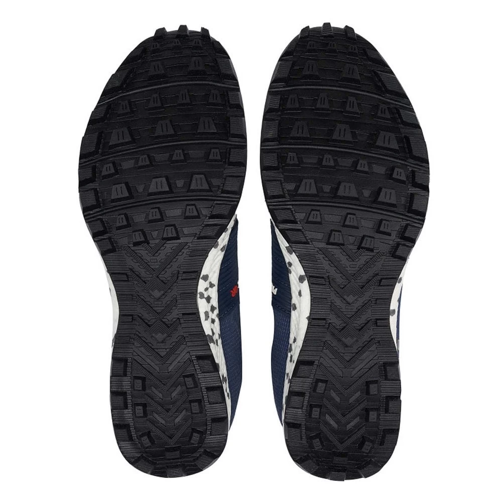 Terra TT Unisex Trail Running Shoe Dark Blue/Red/Gold 2 Terra TT Unisex Trail Running Shoe Dark Blue/Red/Gold - Image 2