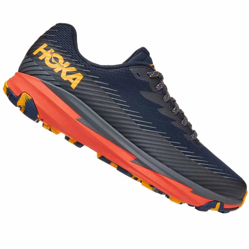 Hoka Torrent 2 Mens Trail Running Shoes Outer Space/Fiesta 1 Hoka Torrent 2 Mens Trail Running Shoes Outer Space/Fiesta
