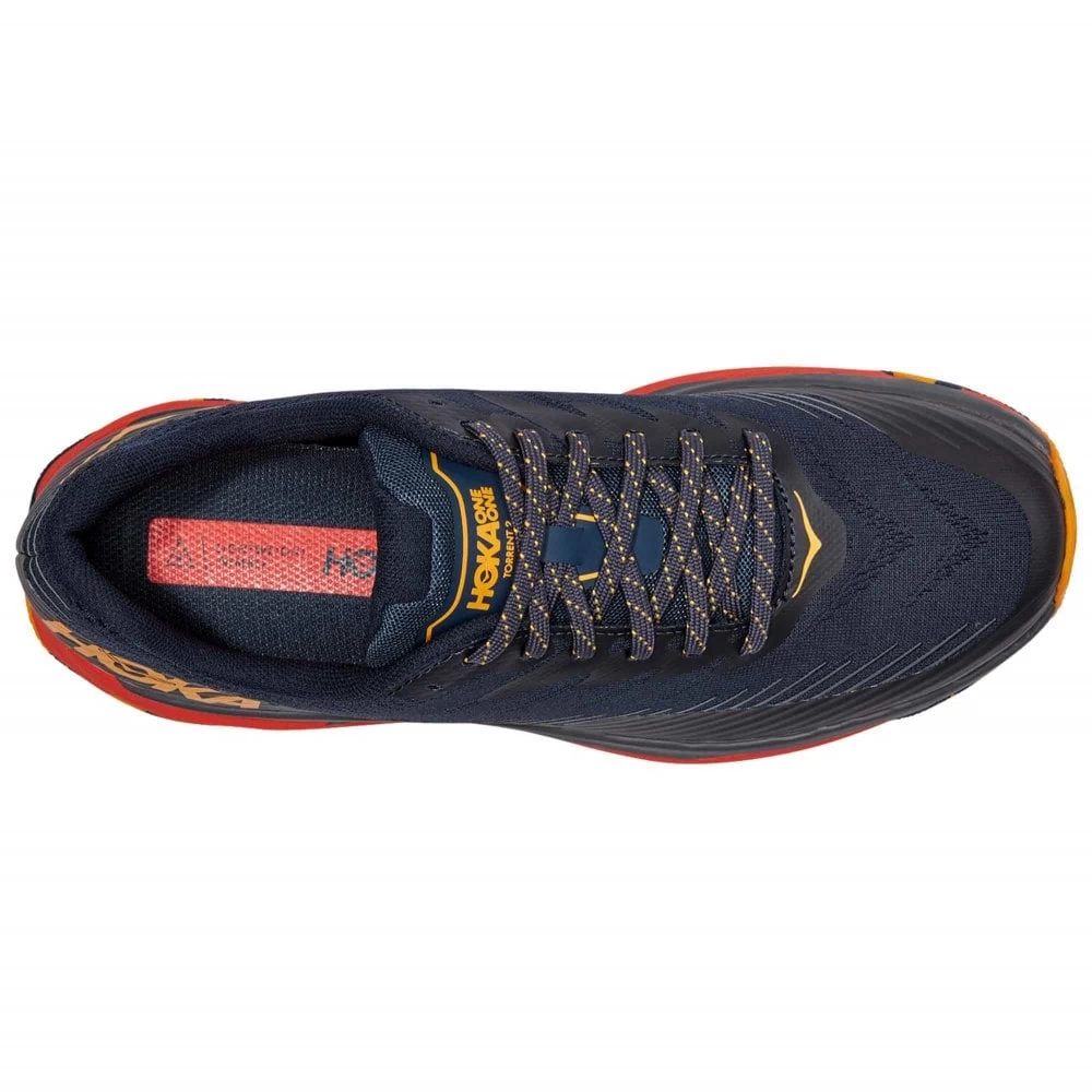 Hoka Torrent 2 Mens Trail Running Shoes Outer Space/Fiesta 3 Hoka Torrent 2 Mens Trail Running Shoes Outer Space/Fiesta - Image 3