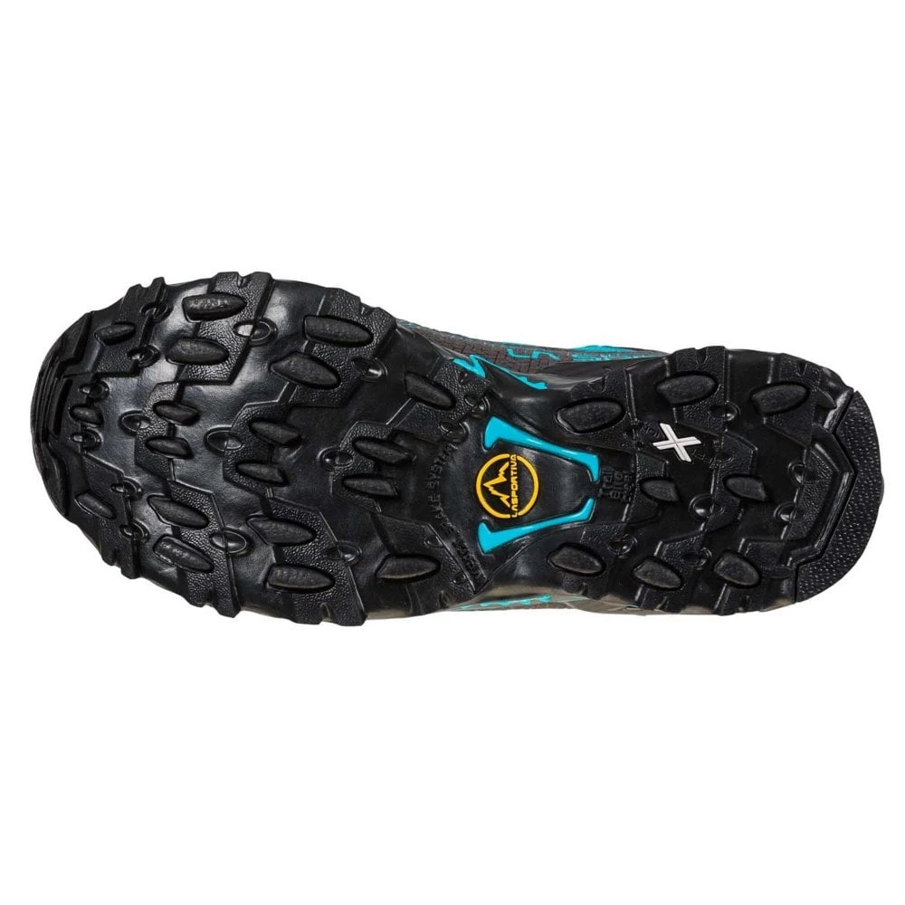 La Sportiva Ultra Raptor II Mid GTX Womens Hiking Boots Carbon/Topaz 2 La Sportiva Ultra Raptor II Mid GTX Womens Hiking Boots Carbon/Topaz - Image 2