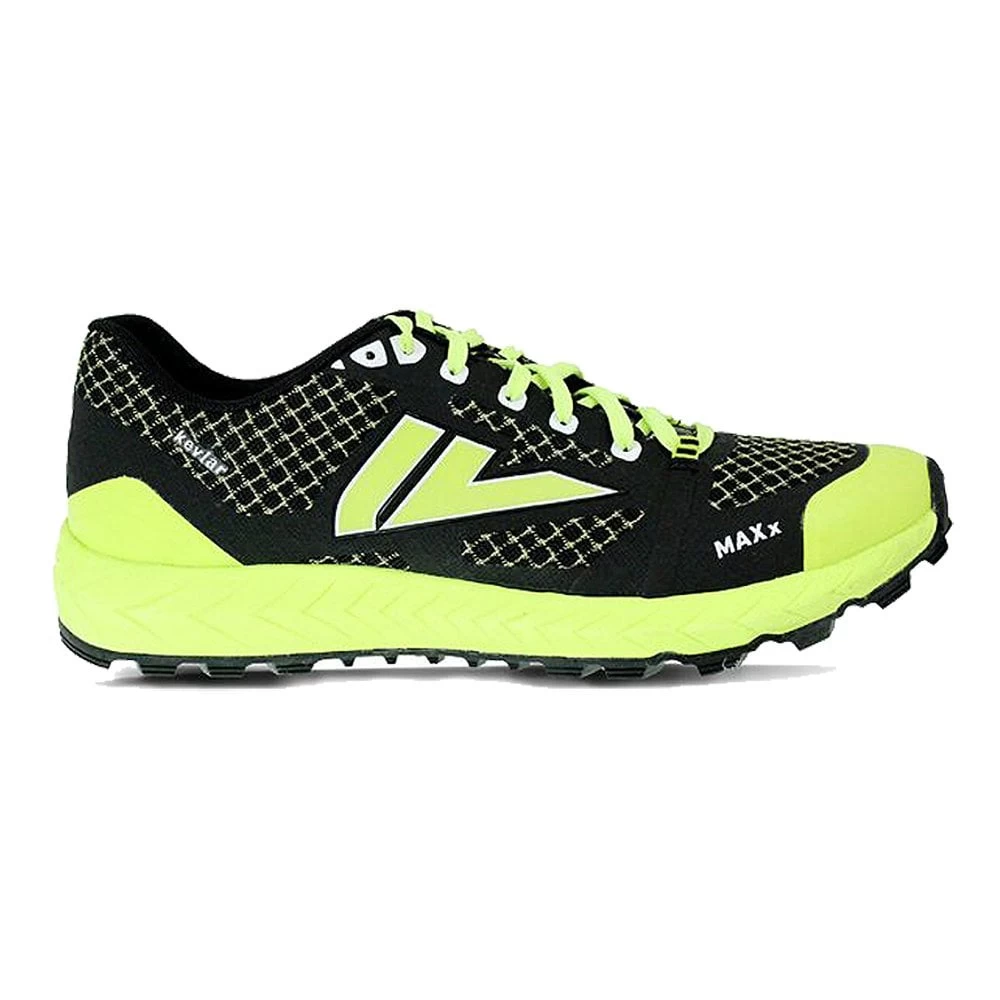 VJ MAXX Mens Trail Running Shoes Black/Green 1 VJ MAXX Mens Trail Running Shoes Black/Green
